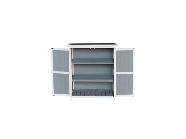 Gartenschrank aus Holz yana - m Gartenschrank Holz, Holz Gartenschrank, Gartenschrank yana, Gartenschrank wetterfest Holz, - Home Deluxe