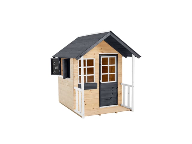 Zwerkules Holli Kinder Spielhaus für den Garten Holz