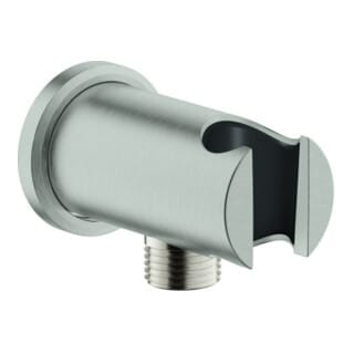 Grohe Rainshower - Wandanschlussbogen mit Halterung, supersteel 26658DC0