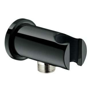 Grohe Rainshower - Wandanschlussbogen mit Halterung, Hard Graphite 26658A00