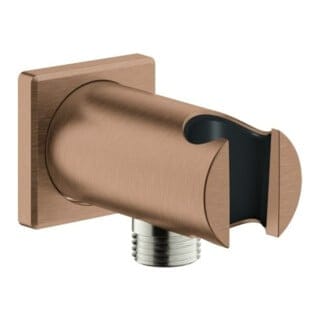 Grohe Rainshower - Wandanschlussbogen mit Halterung, Warm Sunset gebürstet 26659DL0