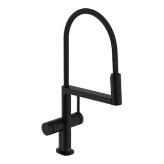 Hansgrohe Talis Select M54 PowderSpray - Spültischarmatur mit flexiblem Arm und Brause, EcoSmart, mattschwarz 72861670