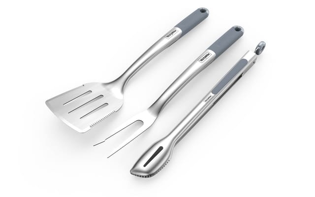 Grillbesteck-Set Professional 3-teilig Grillwerkzeug-Set - Primaster
