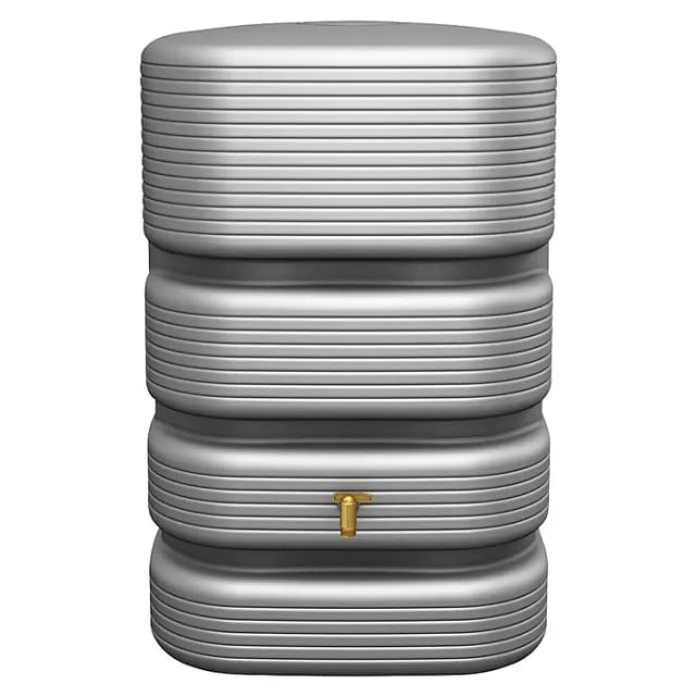 4rain - quadro Wandtank 500 Liter betongrau