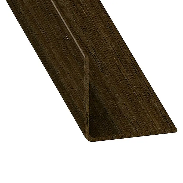 Kantoflex Winkelprofil (2.000 x 30 x 30 mm, Stärke: 1,5 mm, Kunststoff, Wenge)