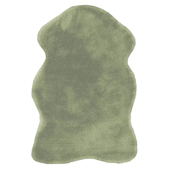 Kayoom Kunstfell Rabbit Sheepskin 225 (Mint, 90 x 60 cm, 100 % Polyester)