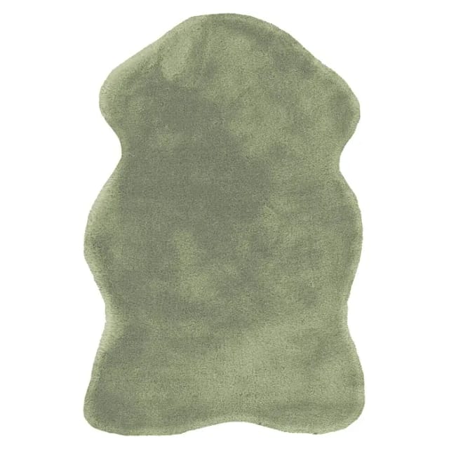 Kayoom Kunstfell Rabbit Sheepskin 225 (Mint, 90 x 60 cm, 100 % Polyester)