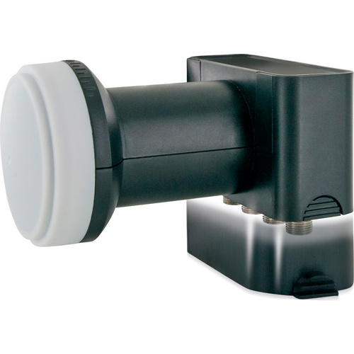 SCHWAIGER SAT-Anlage, Spiegel Set 75cm inkl QUAD LNB und F-Stecker ziegelrot Bild 2