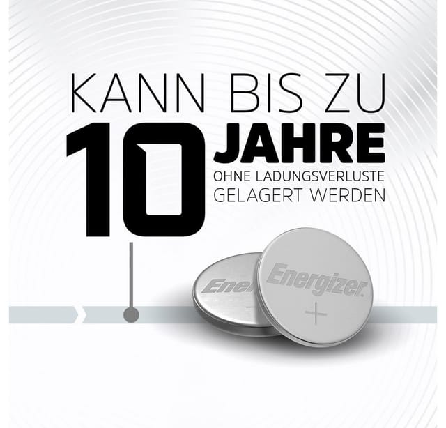 Energizer - Knopfzelle cr 2016 3 v 4 St. 90 mAh Lithium CR2016