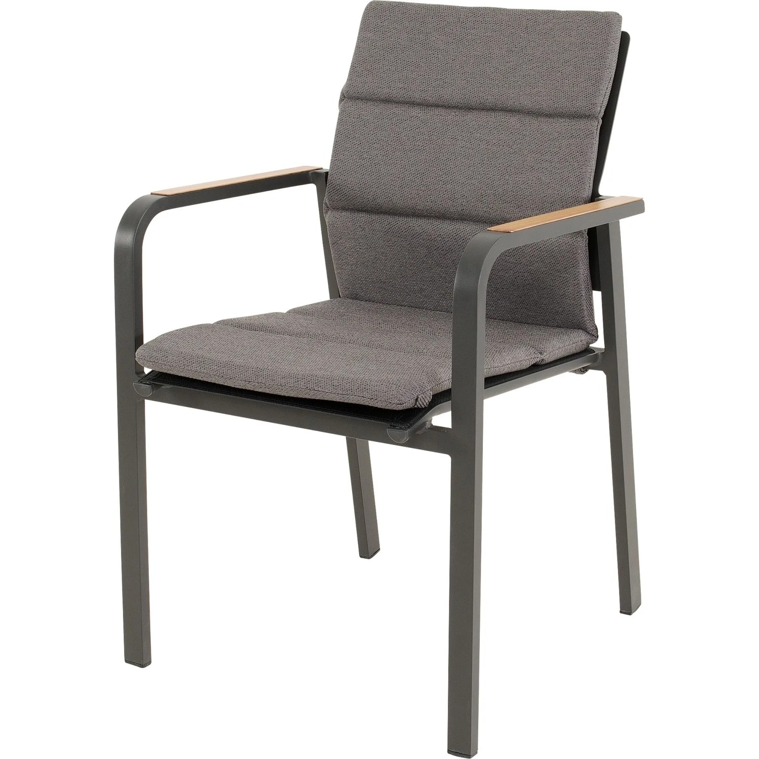 Lesli Stapelstuhl Sorapa 86,5 cm x 55 cm x 61 cm Anthrazit