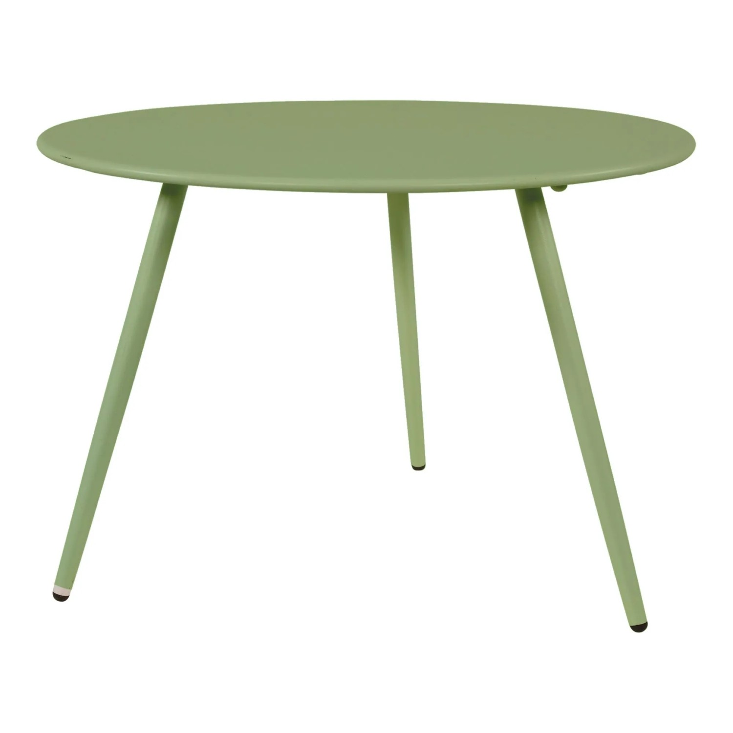 Lesli Gartentisch Rafael Rund Stahl Grün Ø 60 cm
