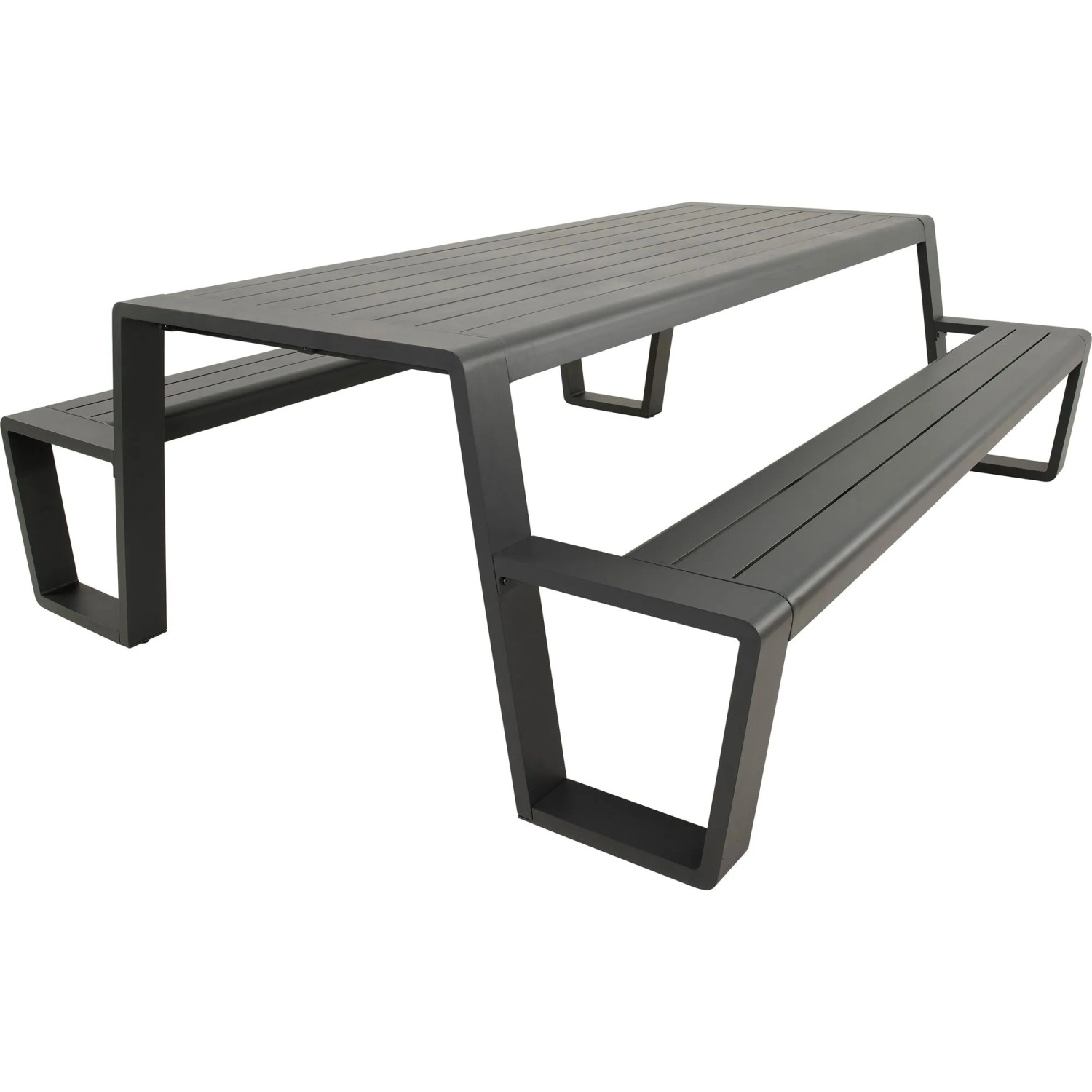 Lesli Picknick-Set Estilo 74 cm x 220 cm x 183 cm Anthrazit