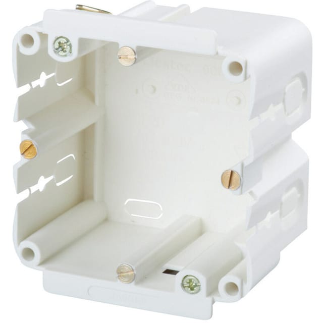 Heidemann - 09830 Brüstungskanal Geräteeinbaudose (b x h x t) 70 x 70 x 50 mm 1 St. Grau