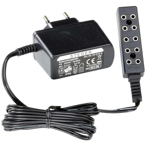 Kahlert Licht - 60959 Beleuchtungstrafo 230 v mit Verteilerleiste