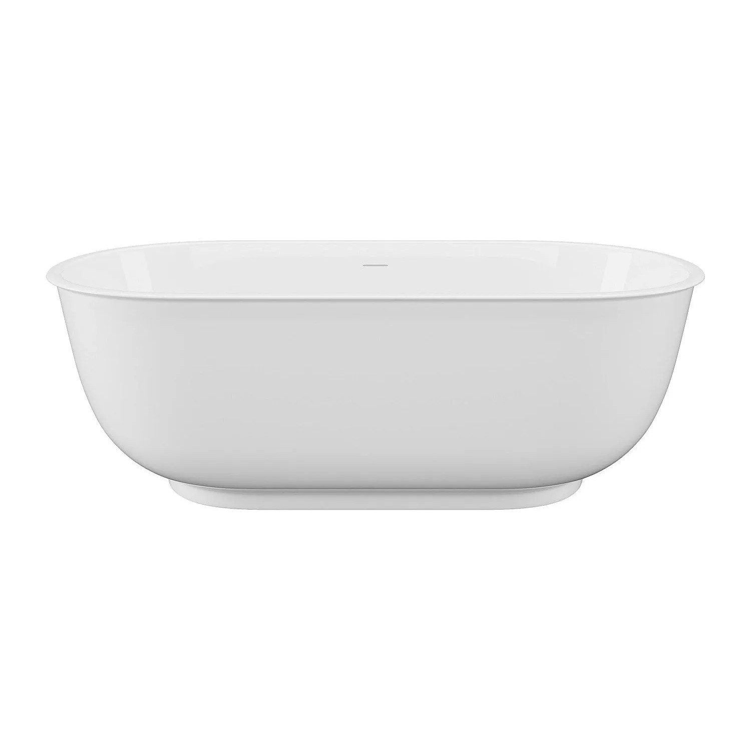 Vente-unique Freistehende Badewanne Boglieta Weiß 170 cm