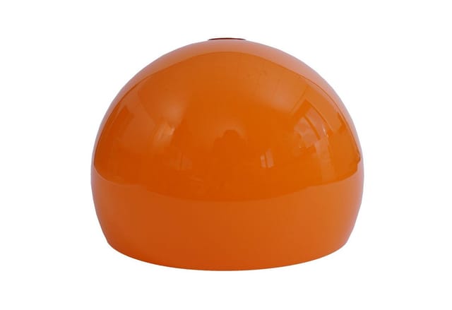MCW Lampenschirm M34 Für Bogen- Und Pendelleuchte Ø 40cm Kunststoff Orange