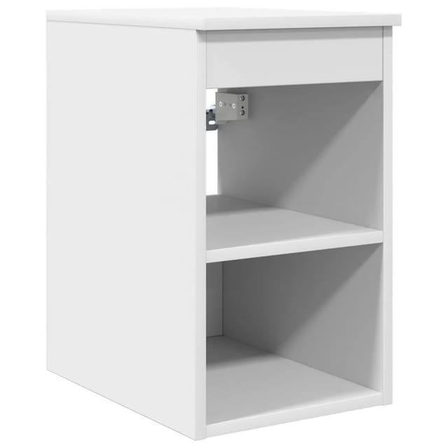 vidaXL Badezimmerschrank Inzwischen Weiß 30 x 44,5 x 50 cm 890350