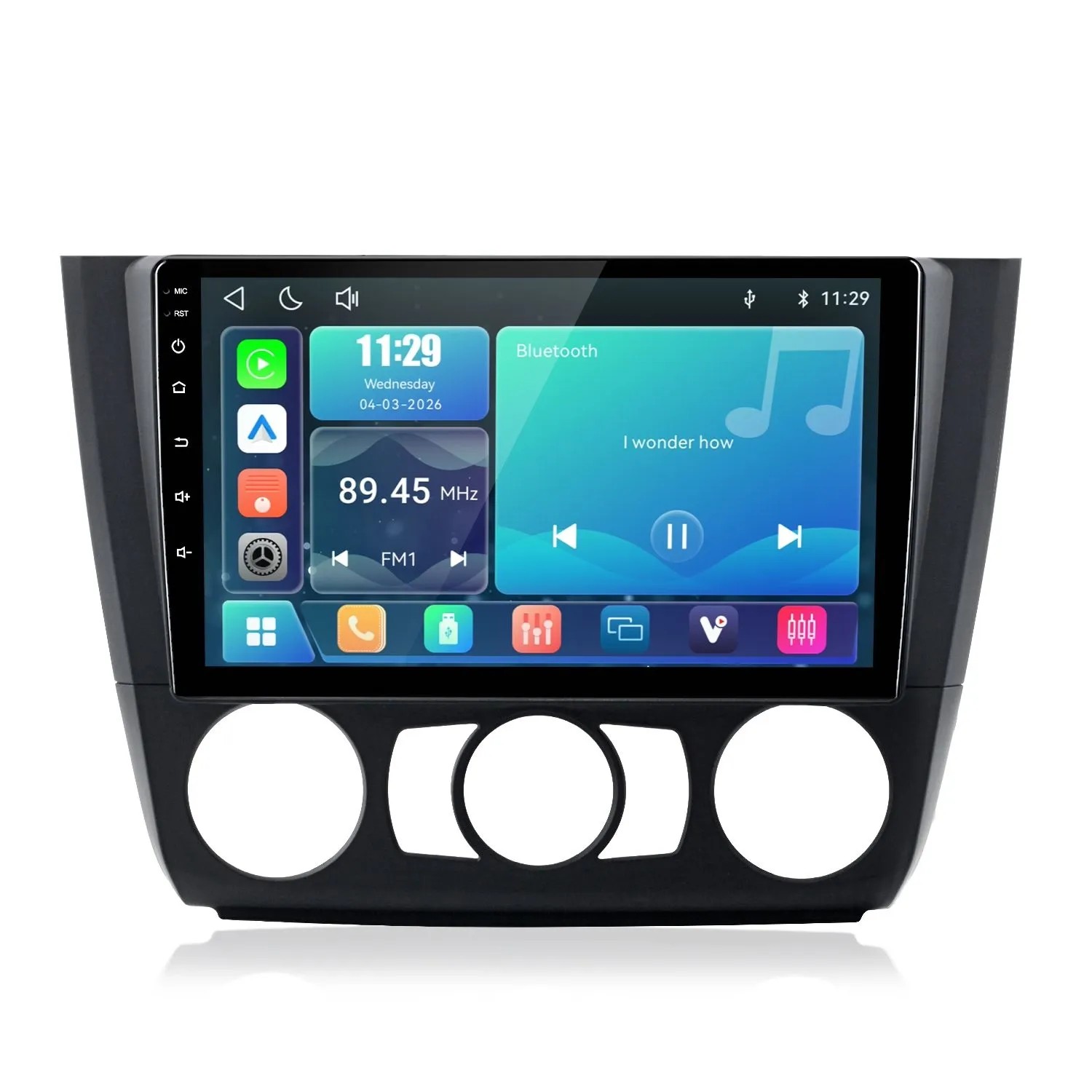 Junsun Autoradio Für BMW 1-Series E88 E82 E81 E87 2004-2011 Carplay Linux