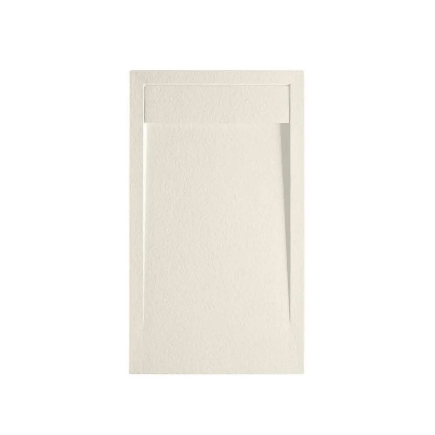 Frascio New Tecnology Duschwanne 80 x 105 cm Beige Vulcano Line