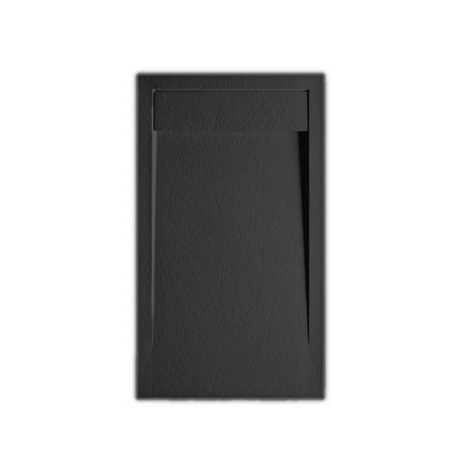 Frascio New Tecnology Duschwanne 90 x 140 cm Schwarz Vulcano Line