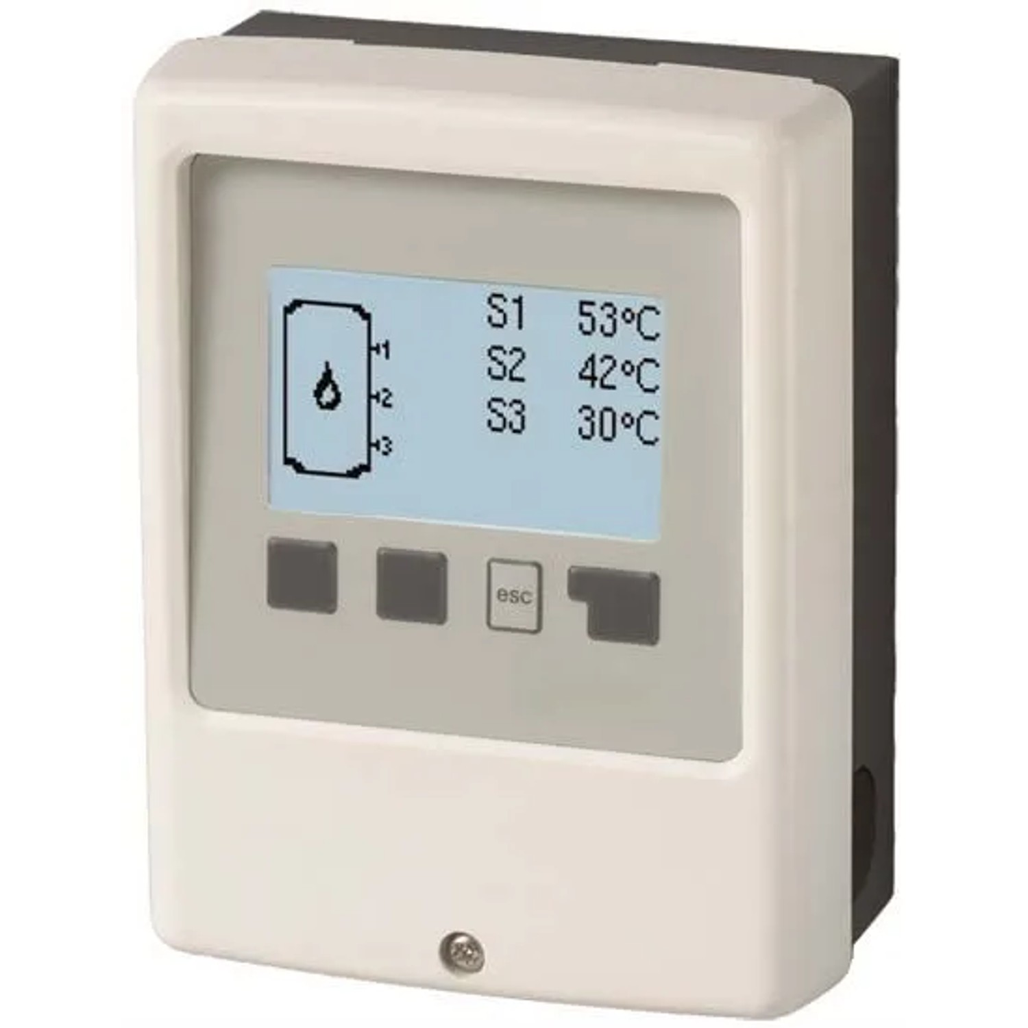 Sorel Regeltechnik Thermostatcontroller TC mit Speicheraufheizungsfunktion 3.000 W