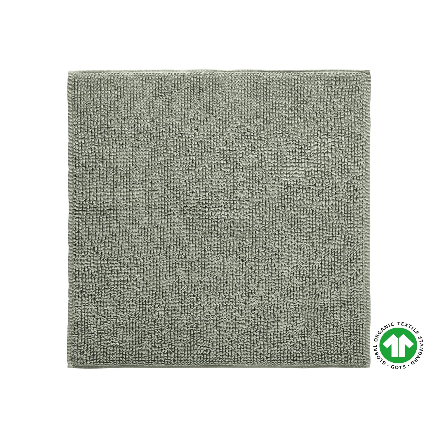 ecoTree Badematte Bio Hanna in Olivgrün ca. 60x60cm