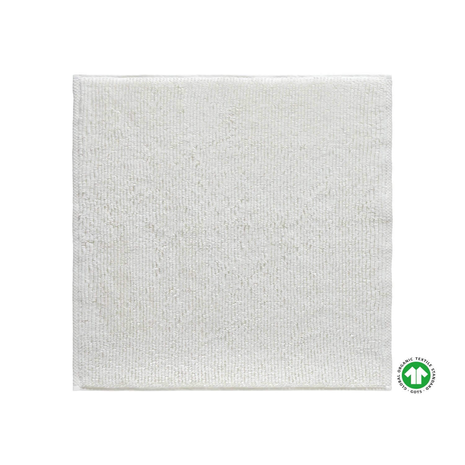 ecoTree Badematte Bio Hanna in Weiß ca. 60x60cm