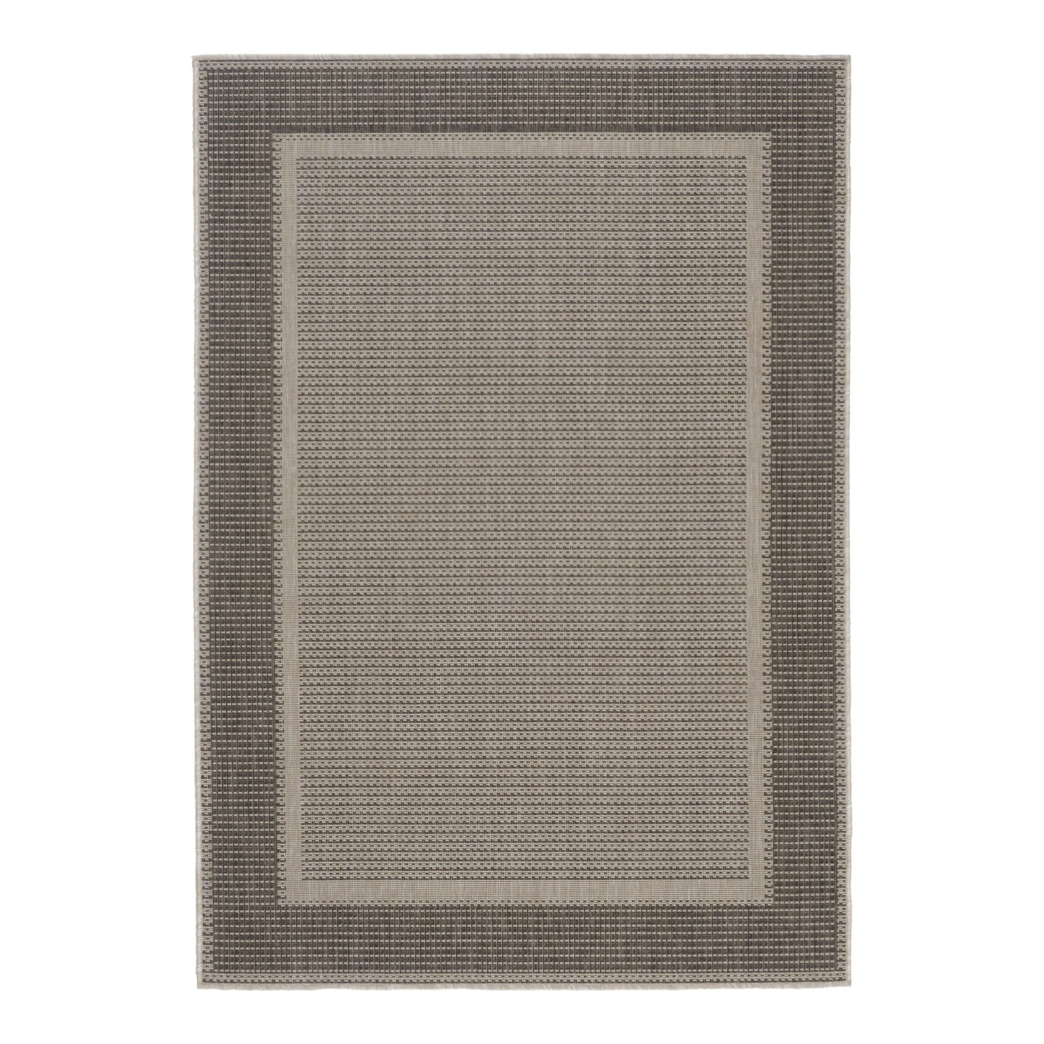 Modern Living Flachwebteppich Country Grau 3 ca. 200x250cm