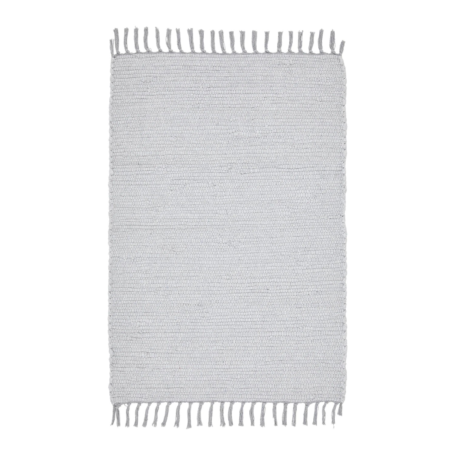 Mömax Fleckerlteppich Julia 1 in Silber/Grau ca. 60x90cm