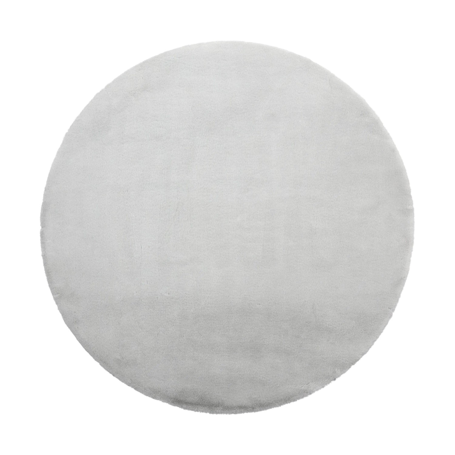 Mömax Kunstfell Caroline 5 Hellgrau Ø ca. 120cm