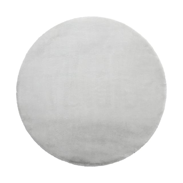 Mömax Kunstfell Caroline 5 Hellgrau Ø ca. 120cm