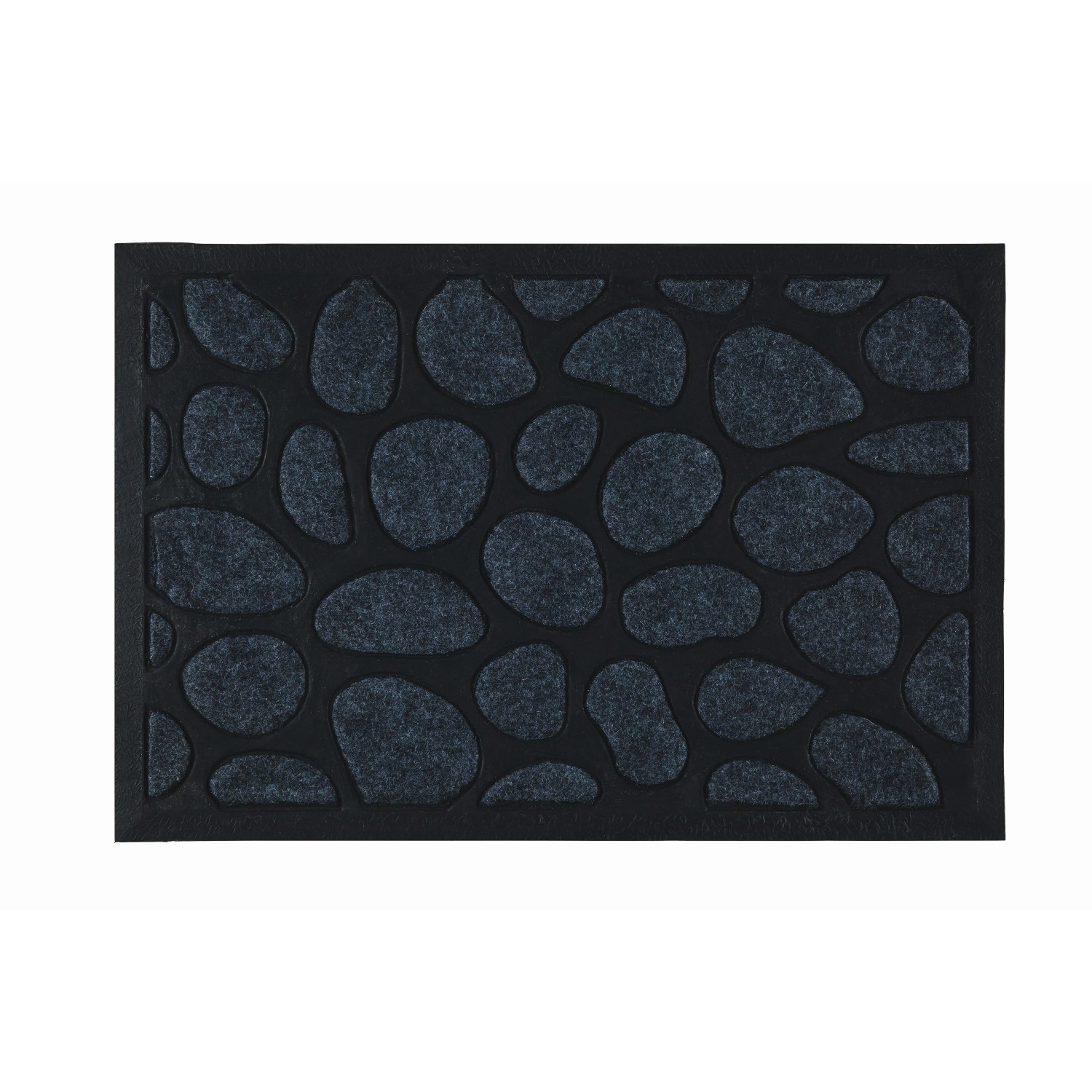Mömax Fußmatte Stone in Schwarz ca. 40x60cm