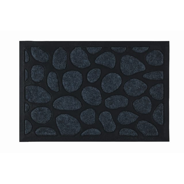 Mömax Fußmatte Stone in Schwarz ca. 40x60cm