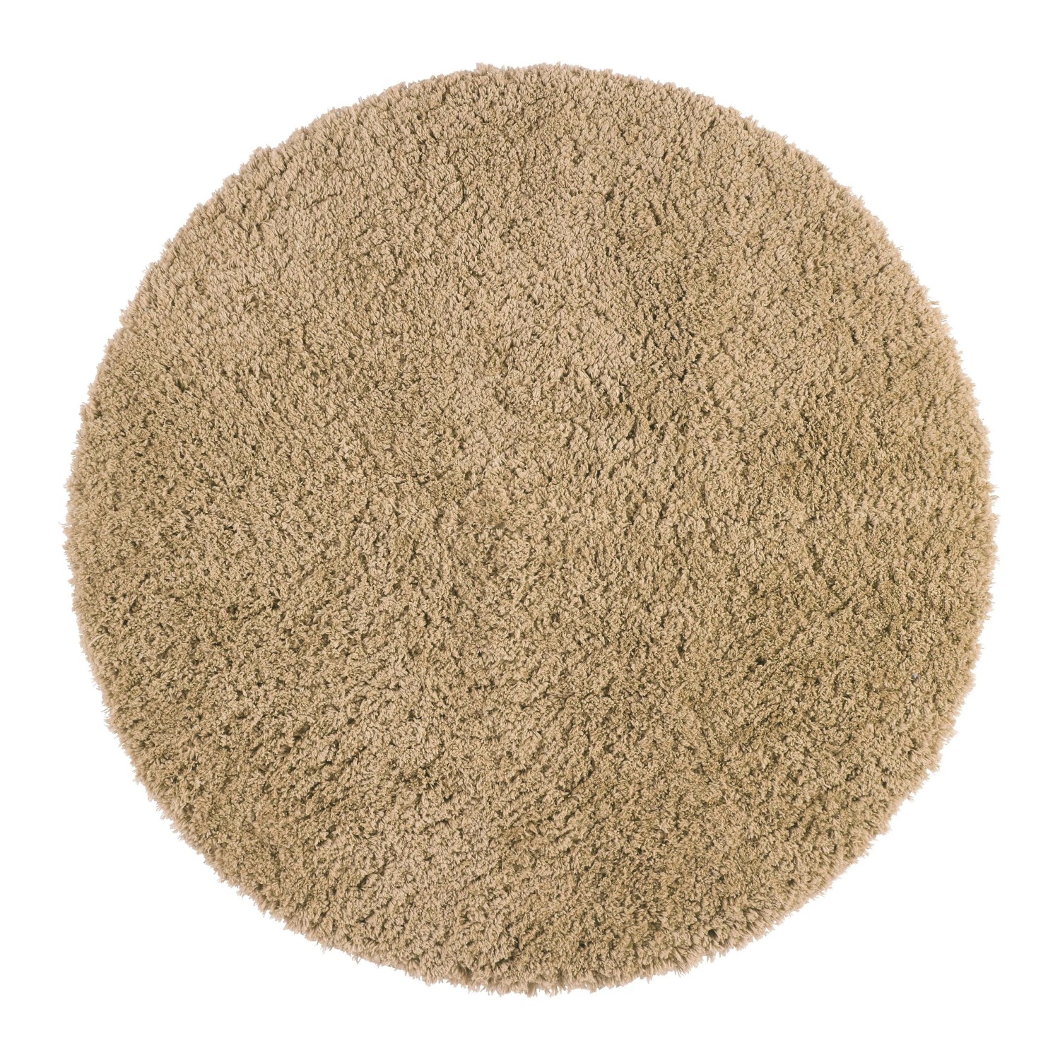 Premium Living Badematte Chris Hellbraun ⌀ ca. 80cm