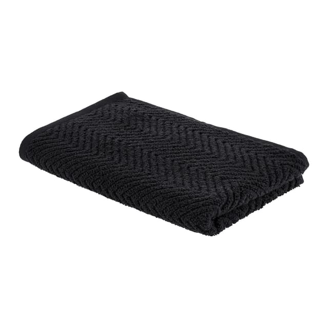 Premium Living Gästetuch Ocean Schwarz ca. 30x50cm