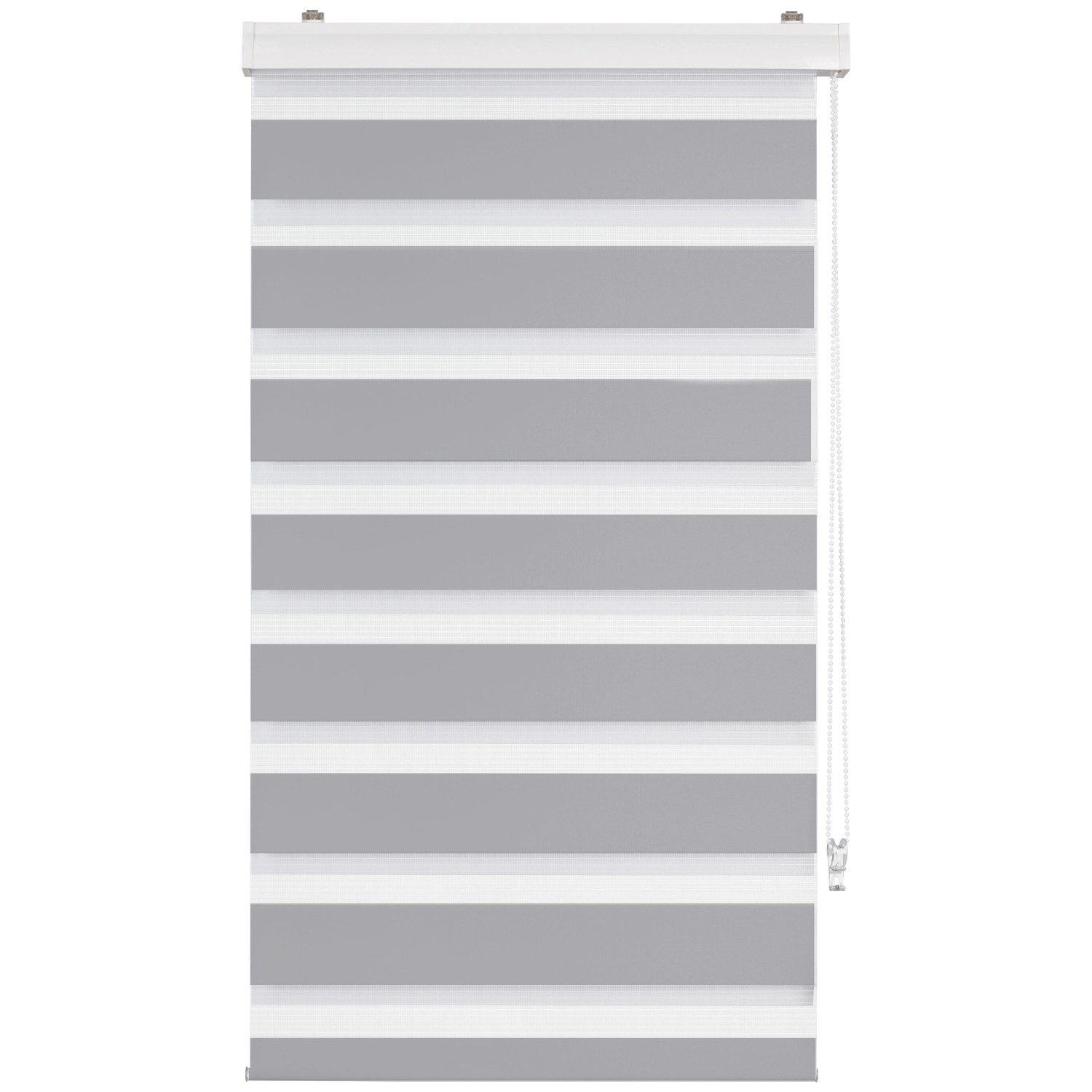 Premium Living Doppelrollo Thomas in Grau ca. 80x160cm