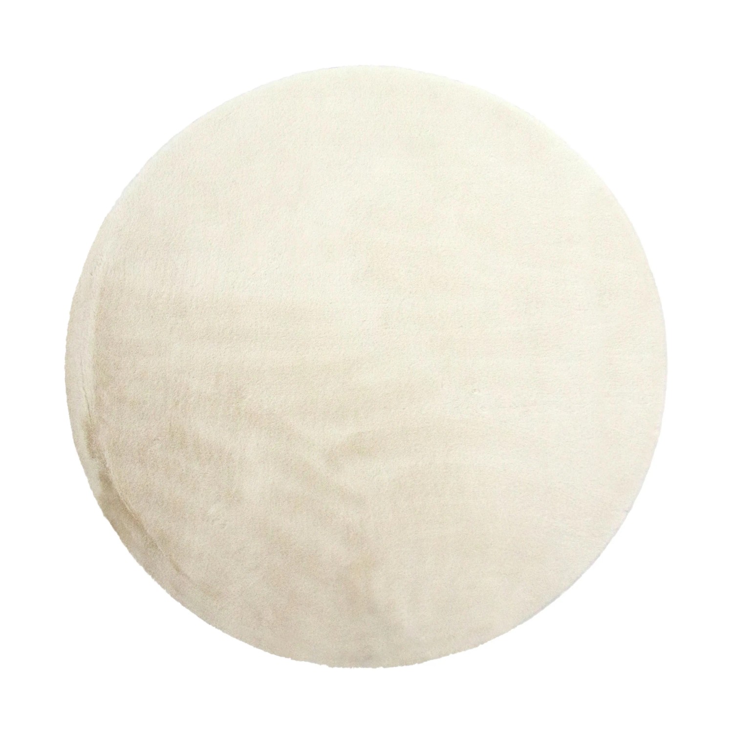 Mömax Kunstfell Caroline 5 Beige Ø ca. 120cm