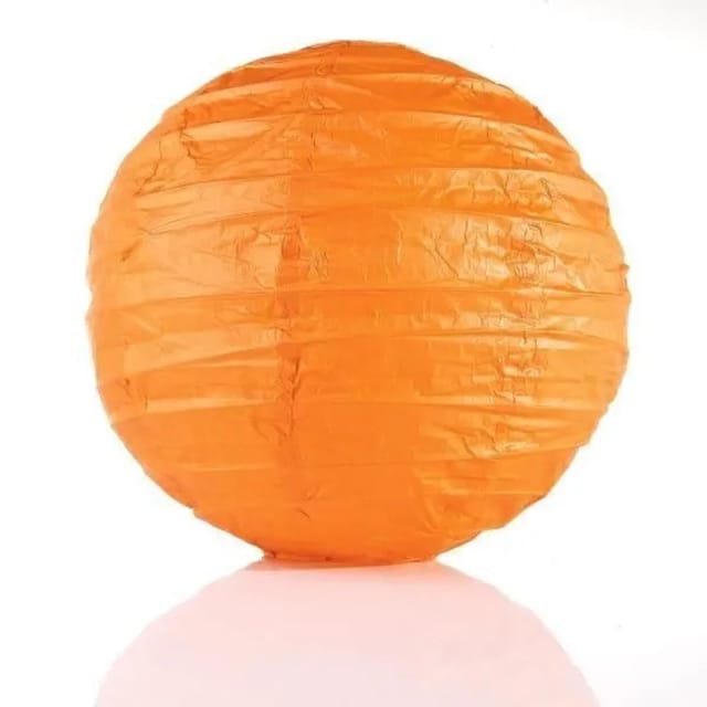 Modern Living Leuchtenschirm Valentina aus Papier in Orange