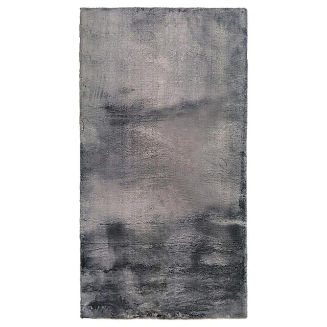 Mömax Kunstfell Denise 1 in Anthrazit ca. 80x150cm