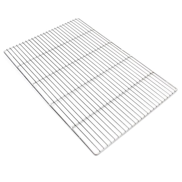 Edelstahl Grillrost eckig 60 x 40 cm rostfrei für Holzkohlegrill, Gasgrill und andere