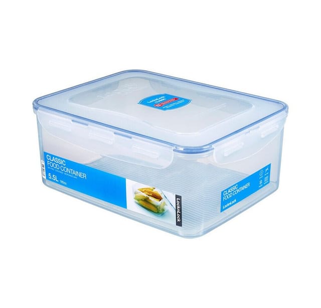 Vorratsdose rechteckig, 5,5 l mit Ablaufgitter 295 x 230 x 118 mm