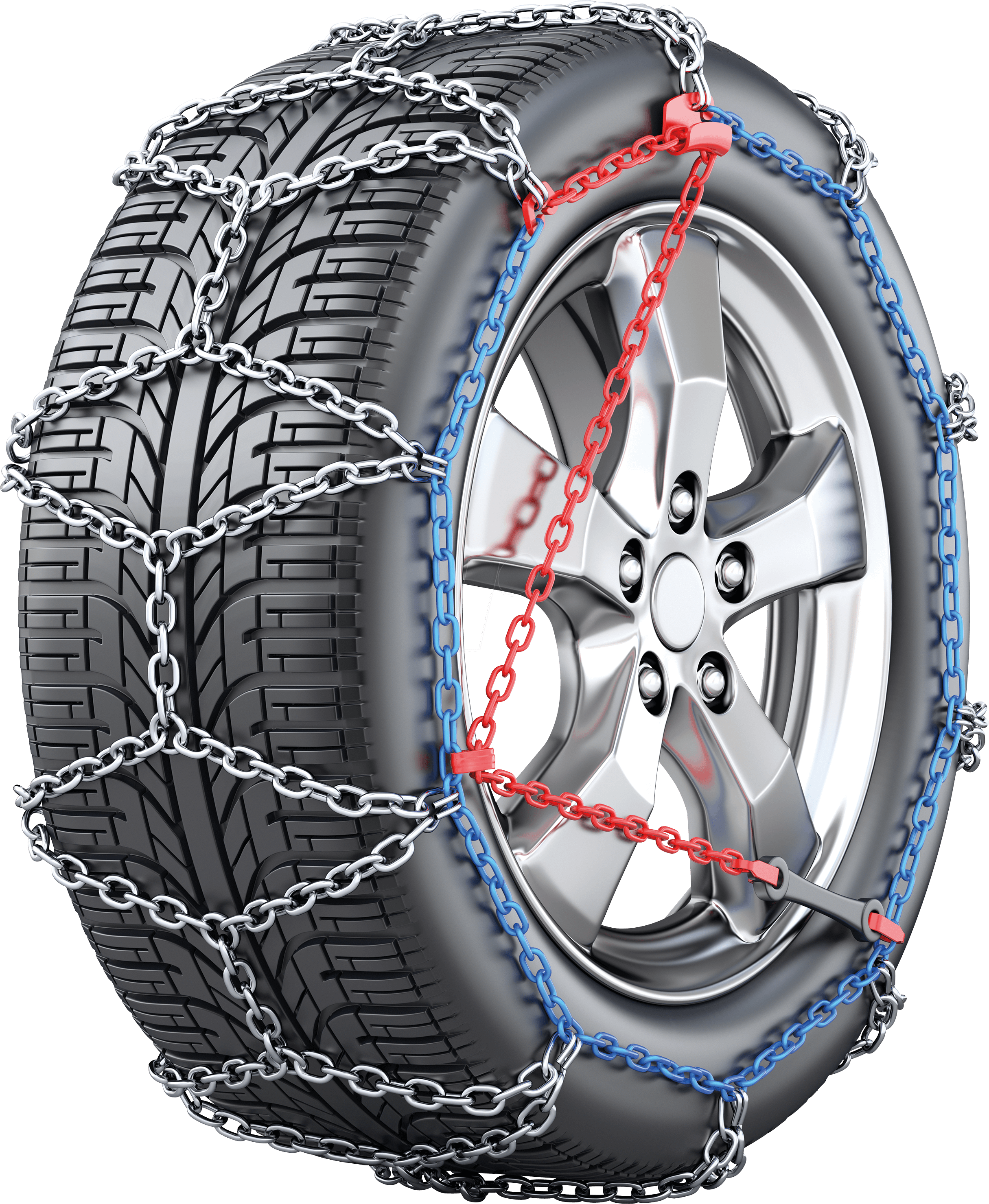 KFZ 18628 - KFZ - Schneeketten 12mm, 15"-19", 205-265mm, 2 Stück