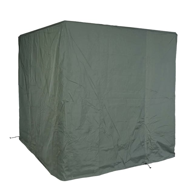 Abdeckhaube MCW-J66 210x200x220cm, Abdeckplane Schutzplane Schutzhülle für Bali-Liegen Daybed anthrazit