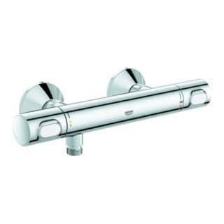 Grohtherm 500 Thermostat-Brausebatterie Wandmontage, Chrom - Grohe