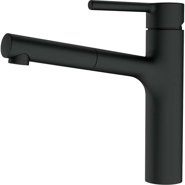 Centro - Spültischarmatur fp 0098.901 mit ausziehbarem Endstück, schwarz matt 115.0621.592 - Franke