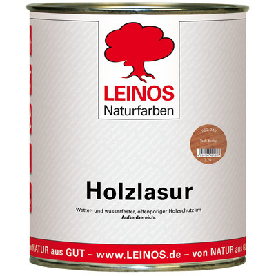 260 Holzlasur für Außen 042 Teak dunkel 0,75 l