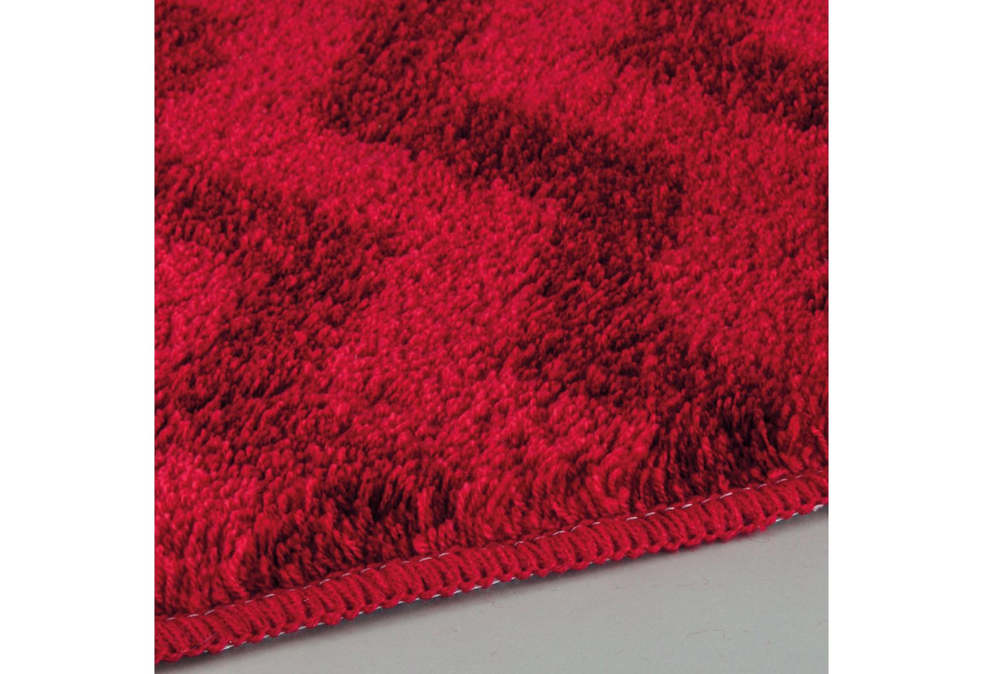Kleine Wolke Badematte »Zack«, Badvorleger, Badezimmer Teppich, Höhe 20 mm, rutschhemmend beschichtet, fußbodenheizungsgeeignet, Polyacryl, rechteckig, Badteppich, modernes Zickzack Design, Ton in Ton Bild 2