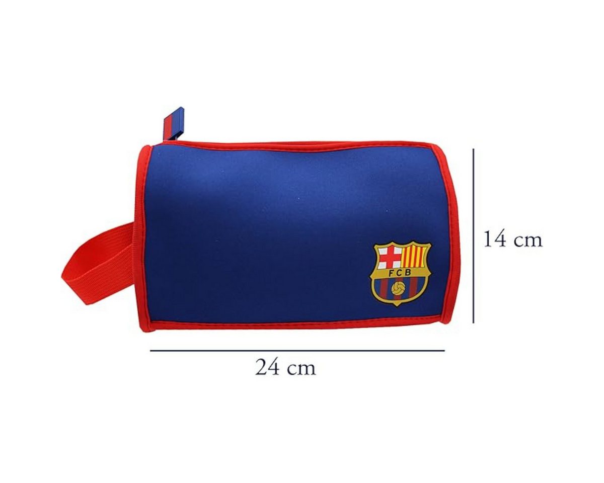 FC Barcelona Federmäppchen - mit Reißverschluss 24 × 14 cm, (1-tlg)