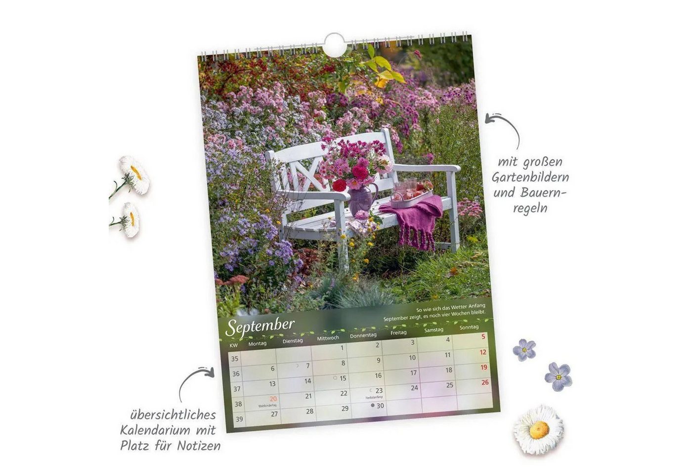 Trötsch Verlag Wandkalender TRÖTSCH - Classickalender Gartenfreunde 2027 Bild 3
