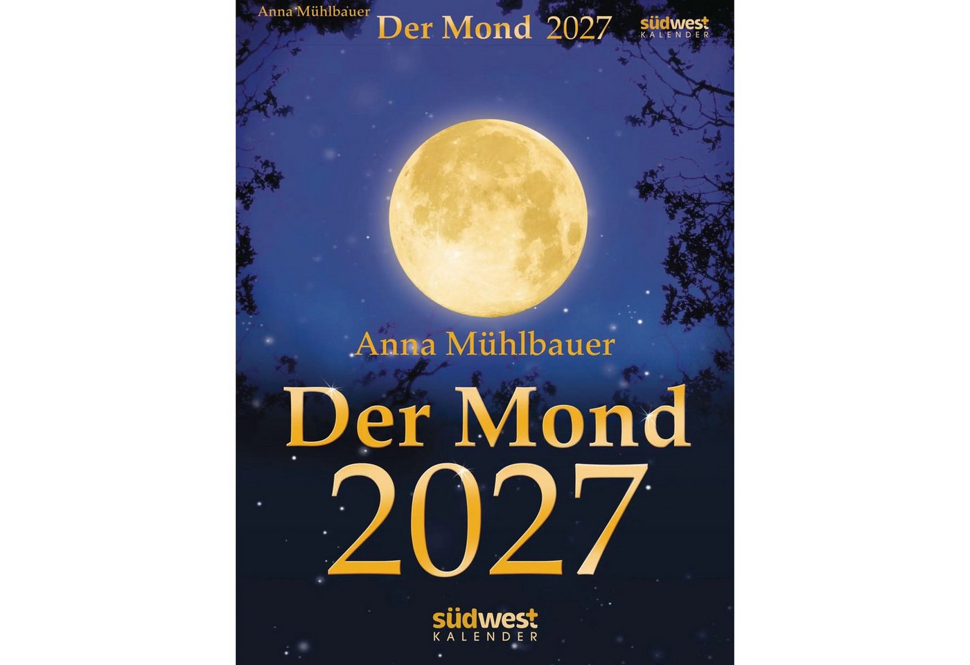 Südwest-Verlag Abreißkalender Der Mond 2027 - Tagesabreißkalender Bild 3